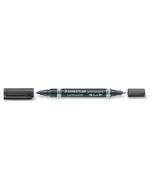 Staedtler 348-9 gp kaksipäinen teollisuusmerkintäkynä pyöreä 0