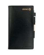Ajasto krono 2026 taskukalenteri musta 85 x 162 mm