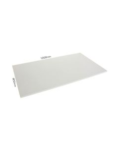 Getupdesk duo pöytälevy 120 x 80cm valkoinen