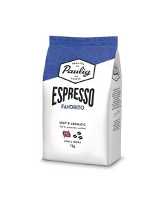 Paulig espresso favorito kahvi kahvipapu tumma paahto 1kg
