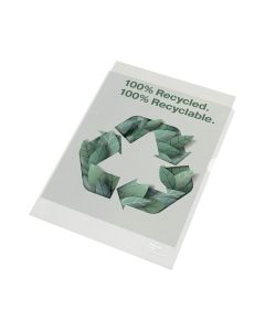 Esselte muovitasku recycled a4 100mic appelsiini matta 1 kpl=100 taskua