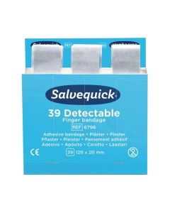 Salvequick 6796 pitkä muovilaastari sininen