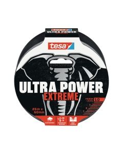 Tesa® 56623 ultra power extreme ilmastointiteippi 50mm x 25m musta