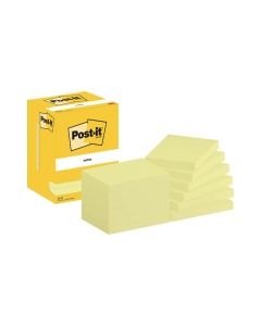 Post-it® viestilappu 102 x 76mm keltainen