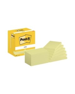 Post-it® viestilappu 127 x 76mm keltainen