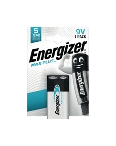 Energizer® max plus™ 9v alkaliparisto