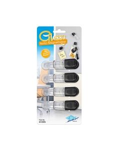 Valkotauluklipsi magneettinen kirkas blister