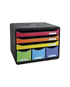Exacompta iderama mini harlequin laatikosto 6-osainen