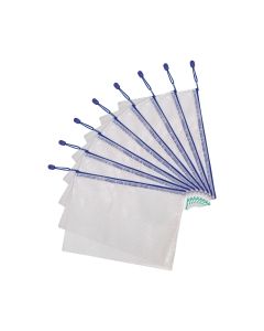 Tarifold zip vetoketjupussi a4 sininen