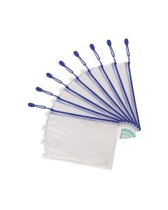 Tarifold zip vetoketjupussi a5 sininen