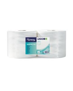 Lyreco teollisuuspaperirulla m2 valkoinen