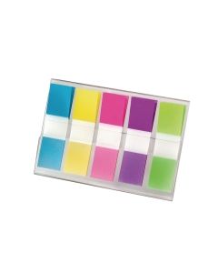 Post-it® index  teippimerkki 12 x 44mm värilajitelma