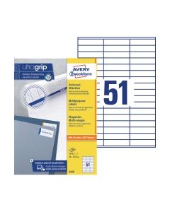 Avery 3420 monitoimitarra 70 x 16