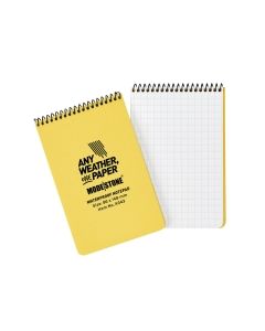 Modestone säänkestävä ruudutettu lehtiö 96x148/30s ripustinpahvilla