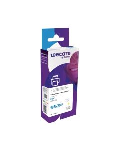 Wecare hp 953xl f6u18ae mustesuihkupatruuna keltainen