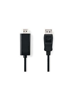 Nedis displayport hdmi™ adapteri 2m kaapelilla