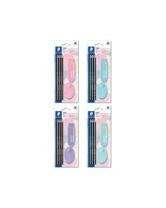 Staedtler 61sbk3 pastel line setti värilajitelma blister