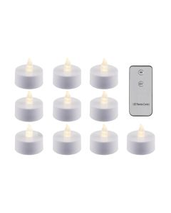 Finnlumor LED-kynttilä kauko-ohjattava 10kpl