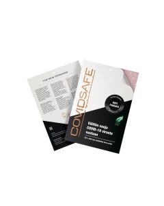 Covid viralsafe virusteippi kotipakkaus 152 x 208mm antrasiitinharmaa