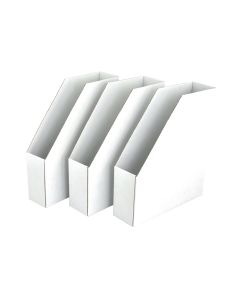 Lehtikotelo A4 kartonki valkoinen