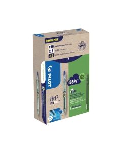 Pilot b2p ecoball kuulakynä+ 10 säiliötä sininen