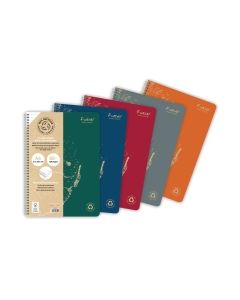 Rhodia forever kierrevihko a4/60 viivoilla vihreä