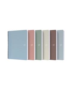 Oxford office my recup kierrevihko a4/90 ruudutettu 5 x 5 mm värilajitelma