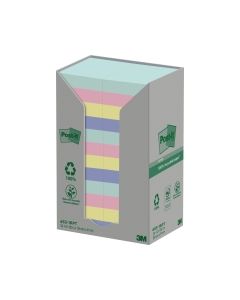 Post-it® viestilapputorni eko 38 x 51mm värilajitelma