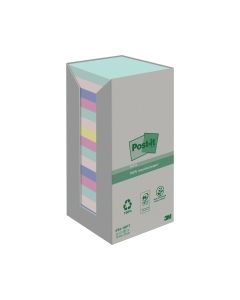 Post-it® viestilapputorni eko 76 x 76mm värilajitelma