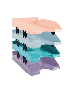 Exacompta combo midi lomakelaatikko värilajitelma