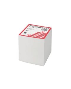 Muistikuutio 10 x 10 x 10cm valkoinen