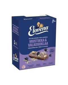 Elovena välipalakeksi mustikka-valkosuklaa 30g