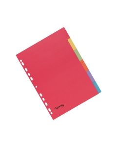Lyreco välilehti 6-osainen a4 240g kartonki