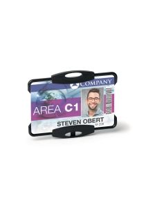 Durable 8988 eko kulkukorttikotelo 1 puoleinen musta