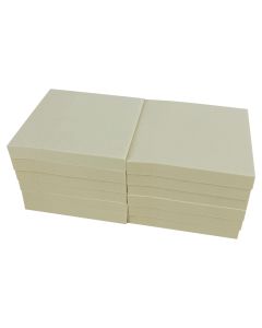 Lyreco viestilaput 75 x 75mm keltainen