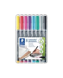 Staedtler lumocolor 317 huopakynä 1 mm permanent värilajitelma