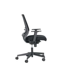 Nowy styl kenari työtuoli ergonominen musta