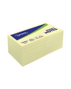 Lyreco viestilaput 75 x 75mm keltainen