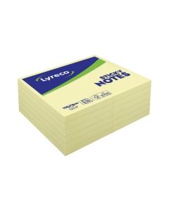 Lyreco viestilaput 75 x 125mm keltainen