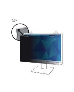 3m comply magnetich attatch tietoturvasuoja 24" musta