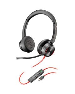 Poly Blackwire 8225 Stereo USB-C/A kuuloke langallinen