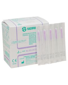 Seirin J akupunktioneula 0,25 x 40mm, 1 kpl=100 neulaa
