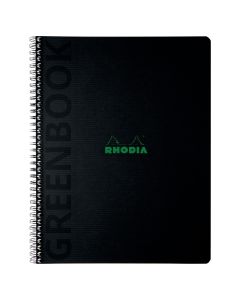 Rhodia greenbook pehmeäkantinen muistikirja a4+/80