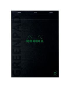 Rhodia greenpad nidottu muistilehtiö a5/70 viivoilla + marginaali