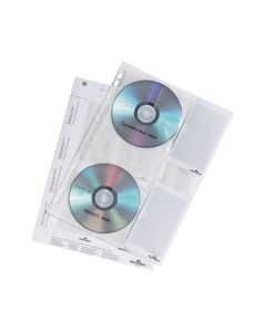 Durable kansiotasku a4 4 cd levylle