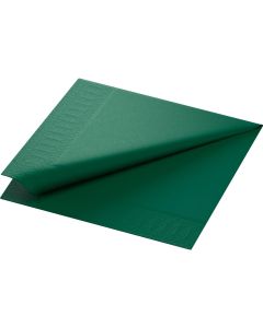Duni lautasliina 40 x 40 cm tummanvihreä, 1kpl=125 liinaa