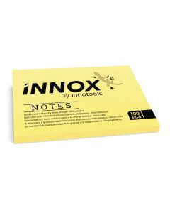 Innox sähköstaattiset viestilaput 10 x 7cm keltainen