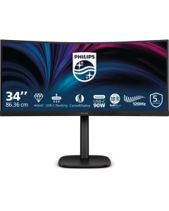 Philips B-line 34B1U3600C LED näyttö WQHD 34" kaareva