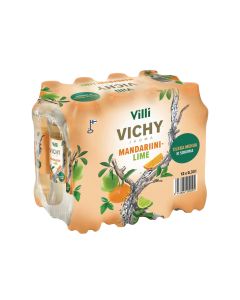 Villi Vichy mandariini-lime 0