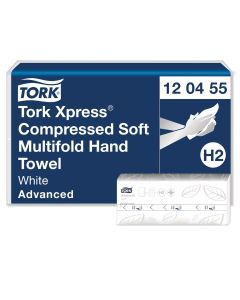 Tork 120455 käsipaperi H2 Xpress Compressed Soft M 2-krs